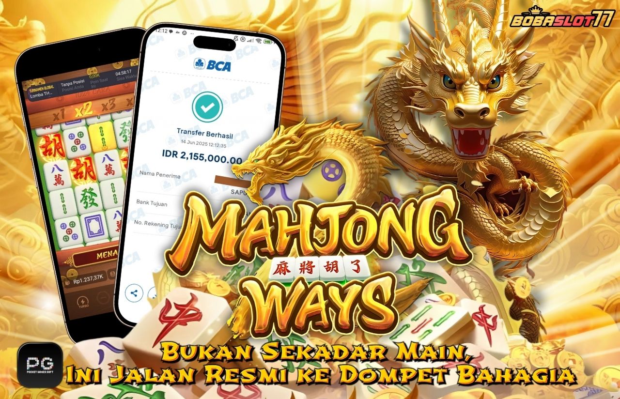 Selamat kepada id : lo****6c Wede Rp 2.155.000 di Game MAHJONG WAYS PG SOFT Cair Gk Sampe 1 Menit! Menang Mudah di Bobaslot77	